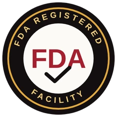 FDA Registered facility badge