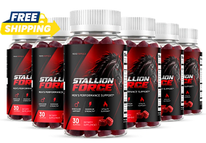 6 bottles of Stallion Force